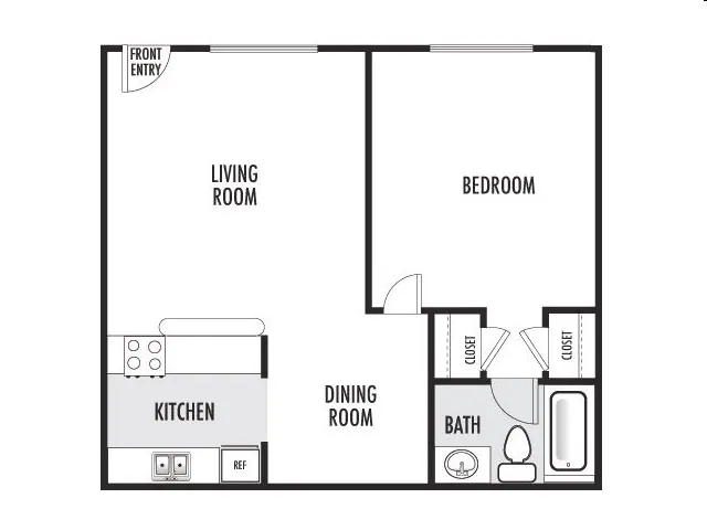 1x1 A 243 floor plan